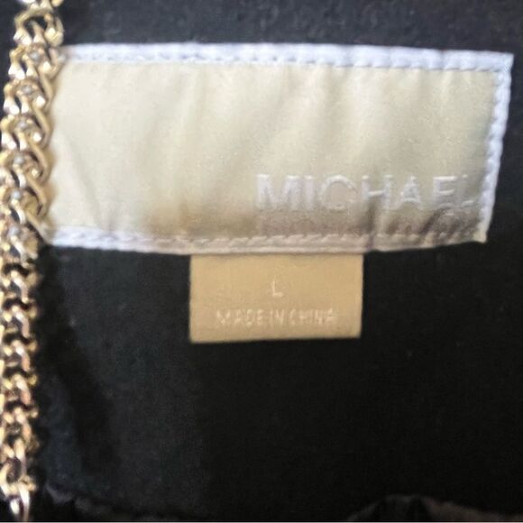 MICHAEL Michael Kors Asymmetrical Coat Sz L - Picture 11 of 12